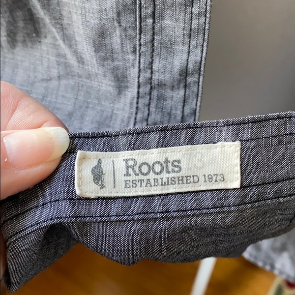 Audi Button up Blouse sz XL by Roots - Picture 5 of 6